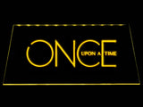 Once Upon a Time LED Neon Sign Electrical - Yellow - TheLedHeroes