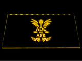 League Of Legends ADC or AFK LED Sign - Yellow - TheLedHeroes