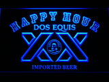 FREE Dos Equis Happy Hour LED Sign - Blue - TheLedHeroes