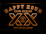 FREE Dos Equis Happy Hour LED Sign - Orange - TheLedHeroes