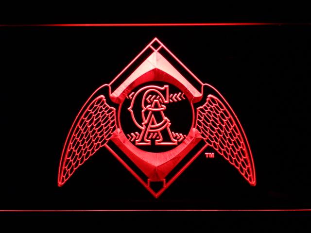 Los Angeles Angels (3) LED Neon Sign USB - Red - TheLedHeroes