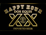 FREE Dos Equis Happy Hour LED Sign - Yellow - TheLedHeroes