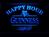 Guinness Happy Hour LED Neon Sign Electrical - Blue - TheLedHeroes