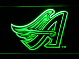 Los Angeles Angels (4) LED Neon Sign Electrical - Green - TheLedHeroes