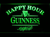 Guinness Happy Hour LED Neon Sign Electrical - Green - TheLedHeroes