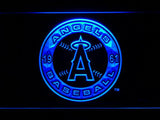 Los Angeles Angels (5) LED Neon Sign USB - Blue - TheLedHeroes