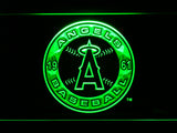 FREE Los Angeles Angels (5) LED Sign - Green - TheLedHeroes