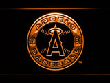 Los Angeles Angels (5) LED Neon Sign USB - Orange - TheLedHeroes