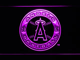 FREE Los Angeles Angels (5) LED Sign - Purple - TheLedHeroes