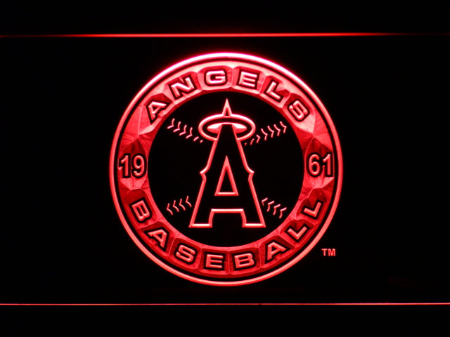 FREE Los Angeles Angels (5) LED Sign - Red - TheLedHeroes