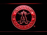 Los Angeles Angels (5) LED Neon Sign USB - Red - TheLedHeroes
