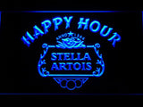 Stella Artois Happy Hour LED Neon Sign Electrical - Blue - TheLedHeroes