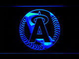 Los Angeles Angels (6) LED Neon Sign USB - Blue - TheLedHeroes