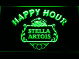 FREE Stella Artois Happy Hour LED Sign - Green - TheLedHeroes