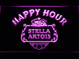 FREE Stella Artois Happy Hour LED Sign - Purple - TheLedHeroes