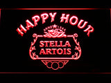 FREE Stella Artois Happy Hour LED Sign - Red - TheLedHeroes