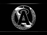 Los Angeles Angels (6) LED Neon Sign USB - White - TheLedHeroes