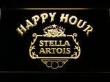 FREE Stella Artois Happy Hour LED Sign - Yellow - TheLedHeroes