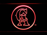 Los Angeles Angels (7) LED Neon Sign USB - Red - TheLedHeroes