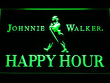 Johnnie Walker Happy Hour LED Neon Sign USB - Green - TheLedHeroes