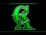 Los Angeles Angels (8) LED Neon Sign USB - Green - TheLedHeroes
