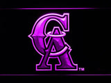 Los Angeles Angels (8) LED Neon Sign Electrical - Purple - TheLedHeroes