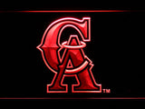 Los Angeles Angels (8) LED Neon Sign USB - Red - TheLedHeroes