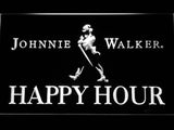 Johnnie Walker Happy Hour LED Neon Sign Electrical - White - TheLedHeroes