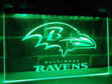 FREE Baltimore Ravens (2) LED Sign - Green - TheLedHeroes