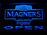 Magners Open LED Neon Sign Electrical - Blue - TheLedHeroes
