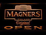 Magners Open LED Neon Sign Electrical - Orange - TheLedHeroes
