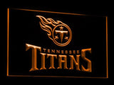 Tennessee Titans LED Neon Sign USB - Orange - TheLedHeroes
