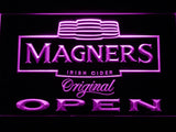 Magners Open LED Neon Sign USB - Purple - TheLedHeroes