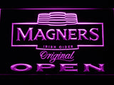 FREE Magners Open LED Sign - Purple - TheLedHeroes