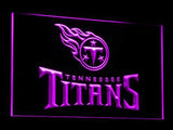 Tennessee Titans LED Neon Sign USB - Purple - TheLedHeroes
