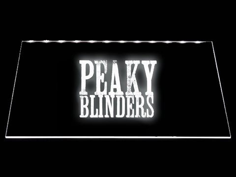 Peaky Blinders LED Neon Sign USB - White - TheLedHeroes