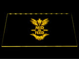 League Of Legends Mid or Feed LED Sign - Yellow - TheLedHeroes