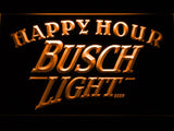 Busch Light Happy Hour LED Neon Sign USB -  - TheLedHeroes