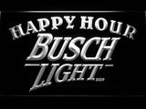 Busch Light Happy Hour LED Neon Sign USB -  - TheLedHeroes