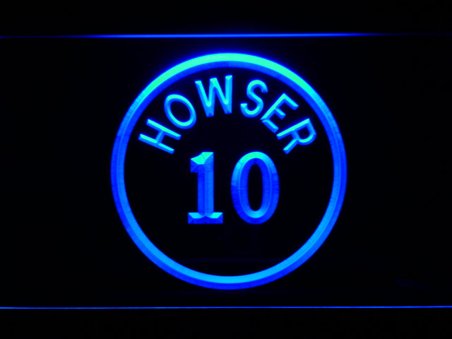 FREE Kansas City Royals #10 Dick Howser LED Sign - Blue - TheLedHeroes