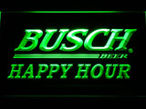 Busch Happy Hour LED Neon Sign USB - Green - TheLedHeroes
