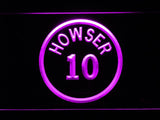 Kansas City Royals #10 Dick Howser LED Neon Sign Electrical - Purple - TheLedHeroes