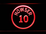 Kansas City Royals #10 Dick Howser LED Neon Sign Electrical - Red - TheLedHeroes