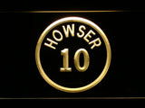 Kansas City Royals #10 Dick Howser LED Neon Sign USB - Yellow - TheLedHeroes