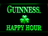 FREE Guinness Shamrock Happy Hour LED Sign - Green - TheLedHeroes