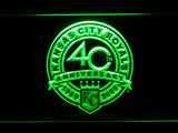 Kansas City Royals 40th Anniversary (2) LED Neon Sign Electrical - Green - TheLedHeroes