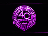 FREE Kansas City Royals 40th Anniversary (2) LED Sign - Purple - TheLedHeroes