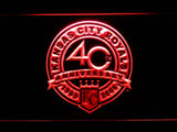 Kansas City Royals 40th Anniversary (2) LED Neon Sign Electrical - Red - TheLedHeroes