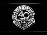 Kansas City Royals 40th Anniversary (2) LED Neon Sign USB - White - TheLedHeroes