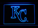 Kansas City Royals (4) LED Neon Sign USB - Blue - TheLedHeroes